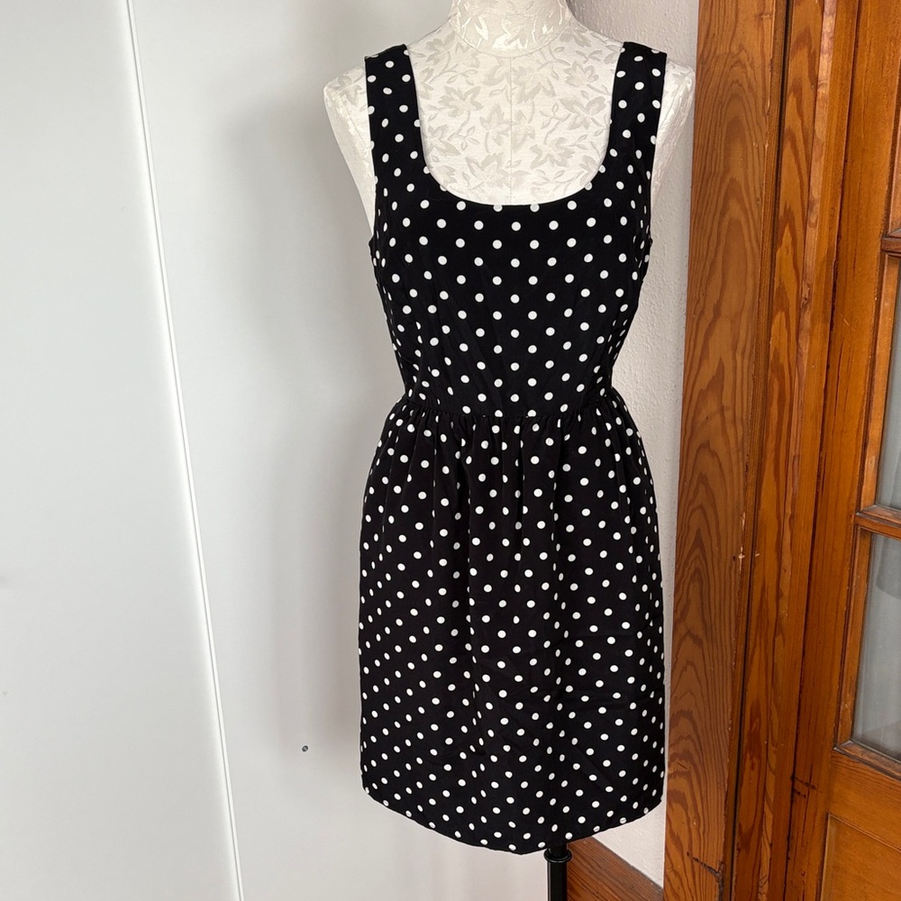 Forever 21 Black and White Polka Dot Mini Dress
